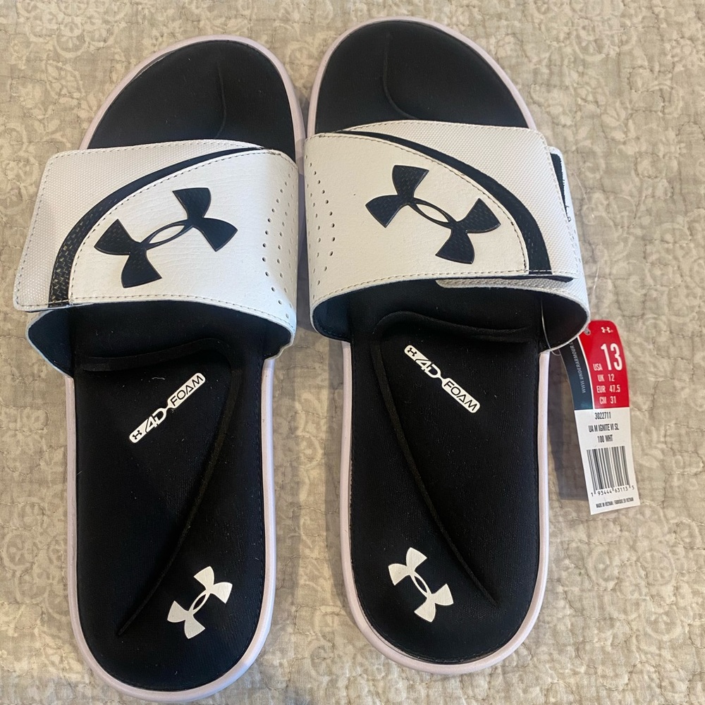 NWT Under Armour Men's Ignite VI Slides